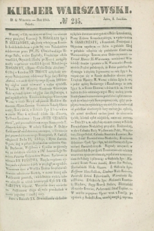 Kurjer Warszawski. 1841, № 235 (4 września)
