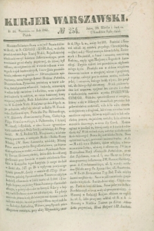 Kurjer Warszawski. 1841, № 254 (24 września)