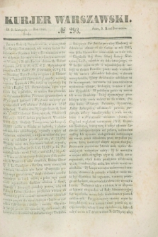 Kurjer Warszawski. 1841, № 293 (3 listopada)