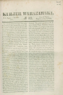 Kurjer Warszawski. 1841, № 321 (1 grudnia)