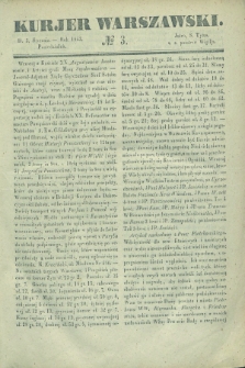 Kurjer Warszawski. 1842, № 3 (3 stycznia)
