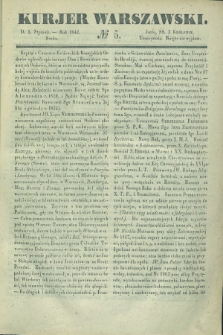 Kurjer Warszawski. 1842, № 5 (5 stycznia)