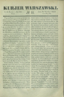 Kurjer Warszawski. 1842, № 11 (12 stycznia)
