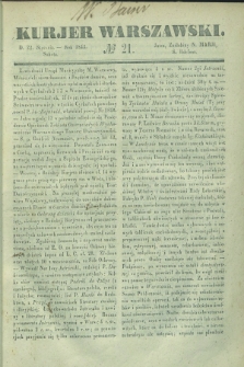 Kurjer Warszawski. 1842, № 21 (22 stycznia)