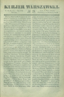 Kurjer Warszawski. 1842, № 29 (30 stycznia)