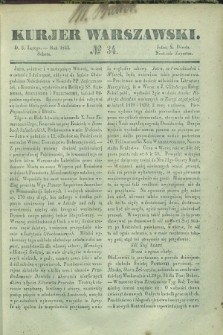 Kurjer Warszawski. 1842, № 34 (5 lutego)