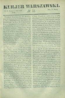 Kurjer Warszawski. 1842, № 52 (23 lutego)