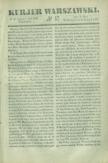 Kurjer Warszawski. 1842, № 57 (28 lutego)