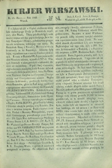 Kurjer Warszawski. 1842, № 84 (29 marca)