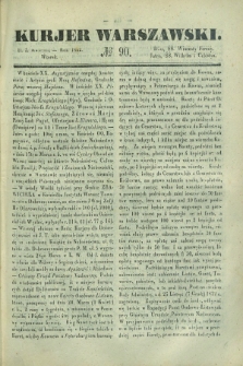 Kurjer Warszawski. 1842, № 90 (5 kwietnia)