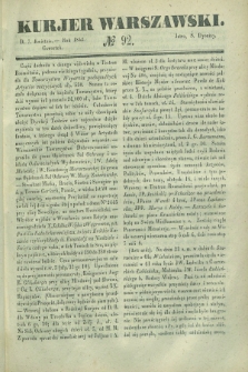 Kurjer Warszawski. 1842, № 92 (7 kwietnia)