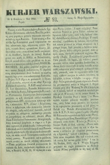 Kurjer Warszawski. 1842, № 93 (8 kwietnia)