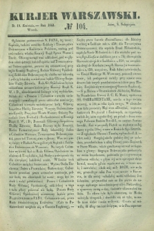Kurjer Warszawski. 1842, № 104 (19 kwietnia)