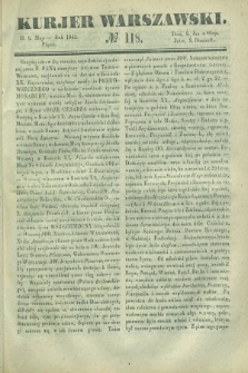 Kurjer Warszawski. 1842, № 118 (6 maja)