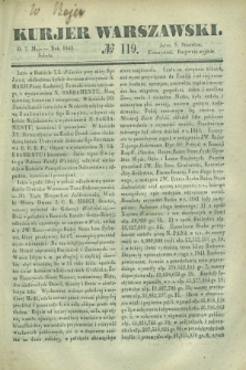 Kurjer Warszawski. 1842, № 119 (7 maja)