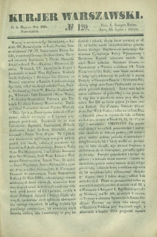 Kurjer Warszawski. 1842, № 120 (9 maja)