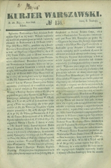 Kurjer Warszawski. 1842, № 136 (28 maja)