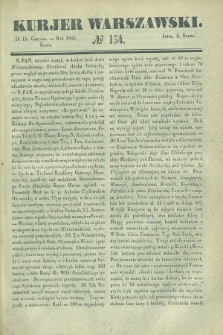 Kurjer Warszawski. 1842, № 154 (15 czerwca)