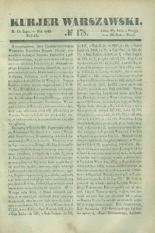 Kurjer Warszawski. 1842, № 178 (10 lipca)