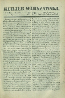 Kurjer Warszawski. 1842, № 190 (22 lipca)