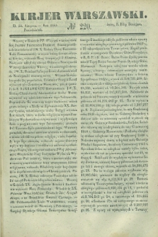 Kurjer Warszawski. 1842, № 220 (22 sierpnia)