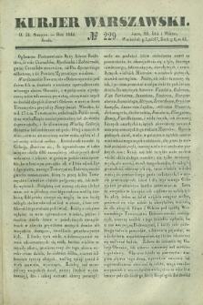 Kurjer Warszawski. 1842, № 229 (31 sierpnia)