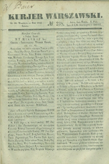 Kurjer Warszawski. 1842, № 238 (10 września)