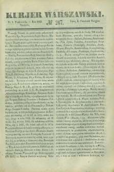 Kurjer Warszawski. 1842, № 267 (9 października)