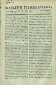 Kurjer Warszawski. 1842, № 269 (11 października)