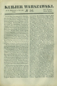 Kurjer Warszawski. 1842, № 284 (26 października)