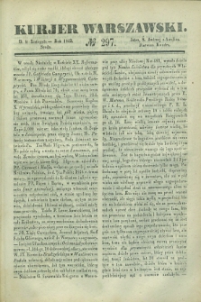 Kurjer Warszawski. 1842, № 297 (9 listopada)