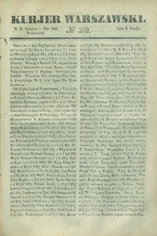 Kurjer Warszawski. 1842, № 309 (21 listopada)