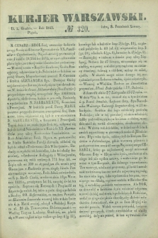 Kurjer Warszawski. 1842, № 320 (2 grudnia)