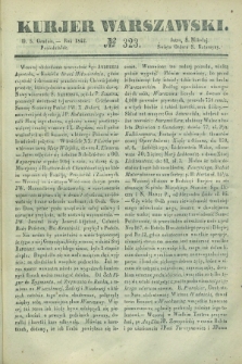 Kurjer Warszawski. 1842, № 323 (5 grudnia)