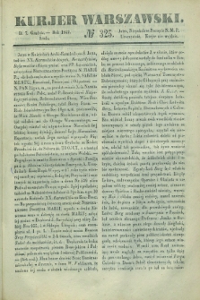 Kurjer Warszawski. 1842, № 325 (7 grudnia)