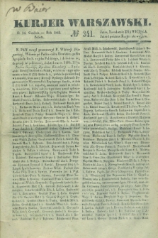 Kurjer Warszawski. 1842, № 341 (24 grudnia)