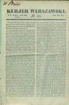Kurjer Warszawski. 1842, № 346 (31 grudnia)