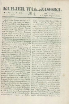 Kurjer Warszawski. 1843, № 4 (4 stycznia)