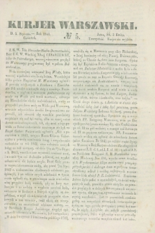 Kurjer Warszawski. 1843, № 5 (5 stycznia)