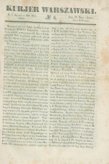Kurjer Warszawski. 1843, № 6 (7 stycznia)