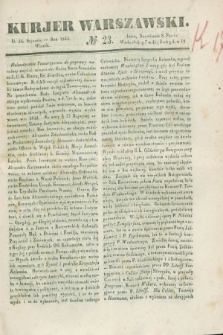 Kurjer Warszawski. 1843, № 23 (24 stycznia)