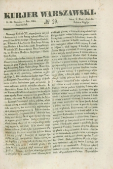 Kurjer Warszawski. 1843, № 29 (30 stycznia)
