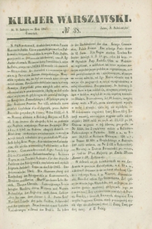 Kurjer Warszawski. 1843, № 38 (9 lutego)