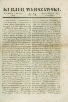Kurjer Warszawski. 1843, № 88 (1 kwietnia)