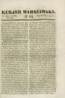 Kurjer Warszawski. 1843, № 114 (1 maja)