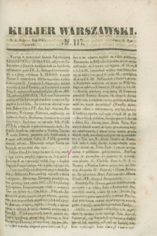 Kurjer Warszawski. 1843, № 117 (4 maja)