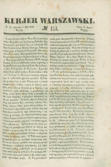 Kurjer Warszawski. 1843, № 153 (13 czerwca)