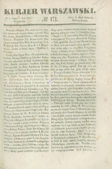 Kurjer Warszawski. 1843, № 171 (3 lipca)