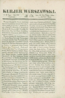 Kurjer Warszawski. 1843, № 178 (10 lipca)