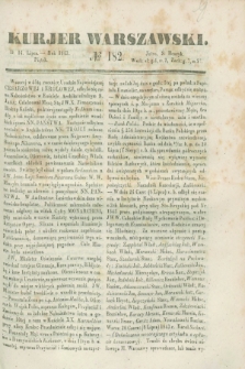 Kurjer Warszawski. 1843, № 182 (14 lipca)